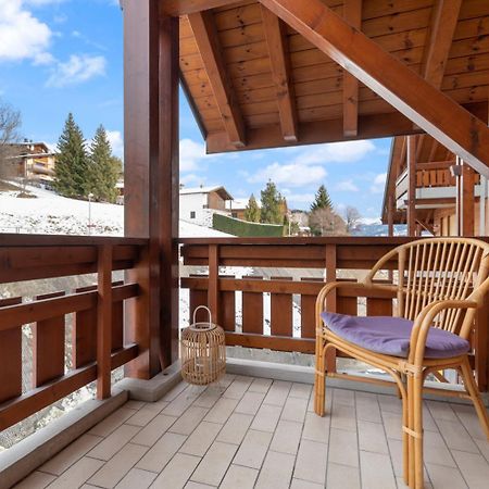 Charmant Studio Renove Situe Dans Les Bains D'Ovronnaz, Immeuble Les Sources Екстериор снимка