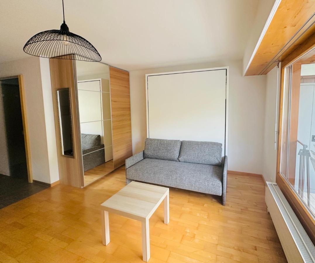 Charmant Studio Renove Situe Dans Les Bains D'Ovronnaz, Immeuble Les Sources Екстериор снимка